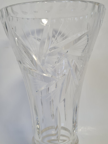 Ваза винтажная Im Stil Nachtmann, хрусталь, 23.5 см, Германия, 1960-70гг.