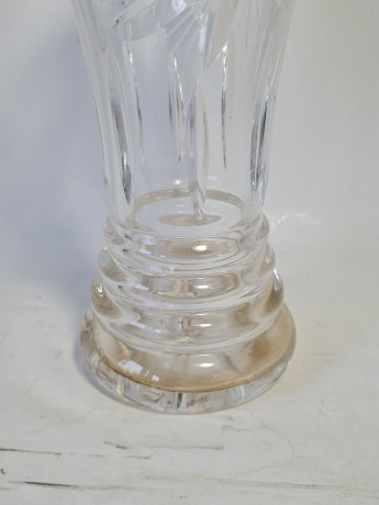 Ваза винтажная Im Stil Nachtmann, хрусталь, 23.5 см, Германия, 1960-70гг.