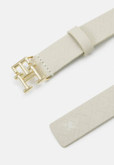 Tommy Hilfiger LOGO MONO Belt feather white ЛОГОТИП МОНО Ремень перо белое