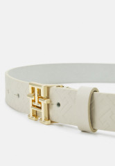 Tommy Hilfiger LOGO MONO Belt feather white ЛОГОТИП МОНО Ремень перо белое