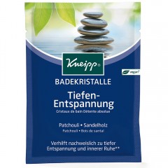 Kneipp Badekristalle Tiefenentspannung, 60 g, Kneipp кристаллы для ванны «Глубокое расслабление» с пачули и сандалом, 60 г