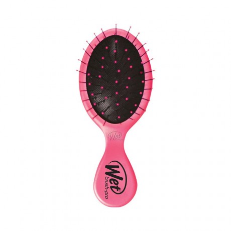 Wet Brush (Вет Браш) Массажная расчёска для волос Lil' Detangler Punchy Pink, 1 шт.