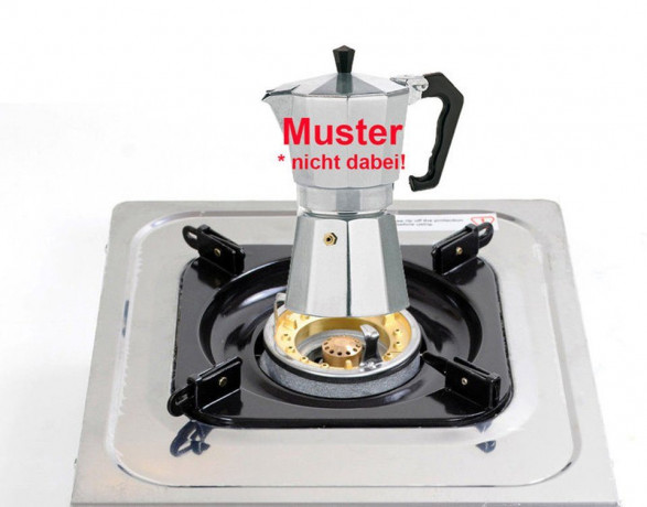 NJ The right choice NJ The right choice Gaskocher NGB-100, Edelstahl Camping Gaskocher 1 flammig Campingkocher  NJ Правильный выбор газовой плиты NGB-100, походная газовая плита из нержавеющей стали, походная газовая плита с 1 пламенем