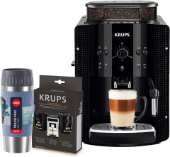 Krups Krups Kaffeevollautomat Arabica Picto, + EMSA Travel Mug + XS5300 Reinigungs- und Pflegeset Полностью автоматическая кофемашина Krups Arabica Picto + дорожная кружка EMSA + набор для чистки и ухода XS5300