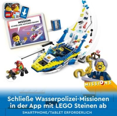 LEGO LEGO City 60355 Detektivmissionen der Wasserpolizei LEGO City 60355 Детективные миссии водной полиции