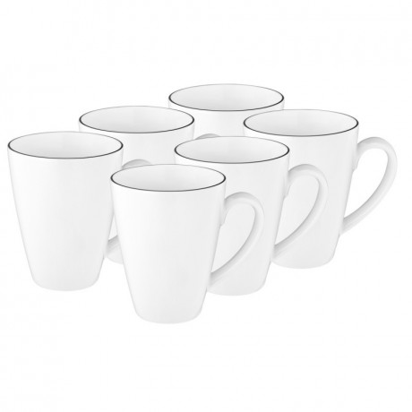 Seltmann Weiden Seltmann Weiden Lido Black Line Becher-Set 6-tlg. Набор кружек Seltmann Weiden Lido Black Line из 6 предм.