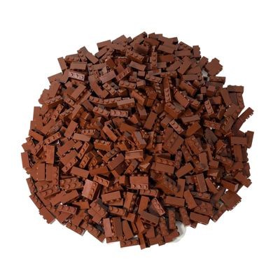 LEGO LEGO 1x3 Steine Braun - 250 Stuck - Brown bricks 3622 LEGO 1x3 кирпичи коричневые - 250 штук - Коричневые кирпичи 3622
