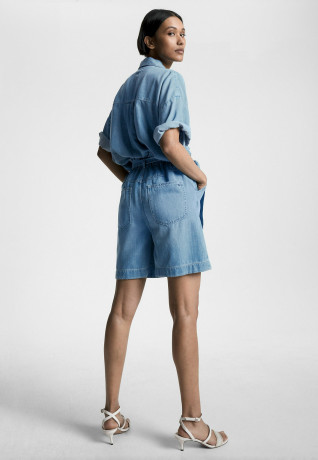 Tommy Hilfiger HIGH RISE LEG PAPER Denim shorts ava HIGH RISE LEG PAPER Джинсовые шорты ава