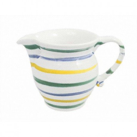 Gmundner Keramik Gmundner Keramik Buntgeflammt Milchgiesser glatt 0,3 l - Hohe ca. 9,5 cm Гладкий молочник Gmundner Ceramics с красочным пламенем 0,3 л - высота около 9,5 см