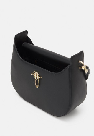 Tommy Hilfiger CHAIN SHOULDER BAG Handbag black СУМКА НА ПЛЕЧО С ЦЕПОЧКОЙ Сумка черный