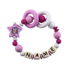 elefantasie Greifling Big Star Eule personalisiert mit Namen Игрушка-клатч Big Star Owl персонализированная с именем